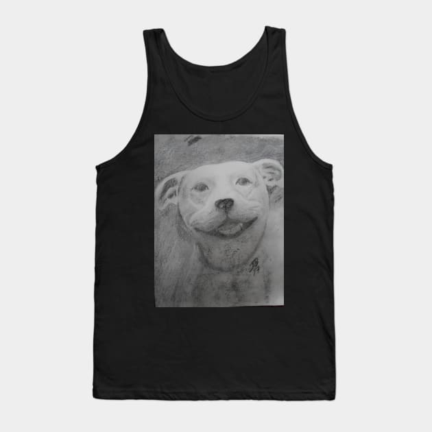 Staffie Tank Top by Beswickian